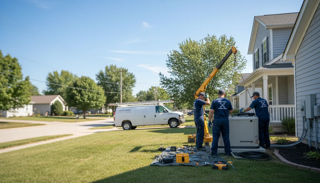Generator Installation in Bentleyville, PA near me